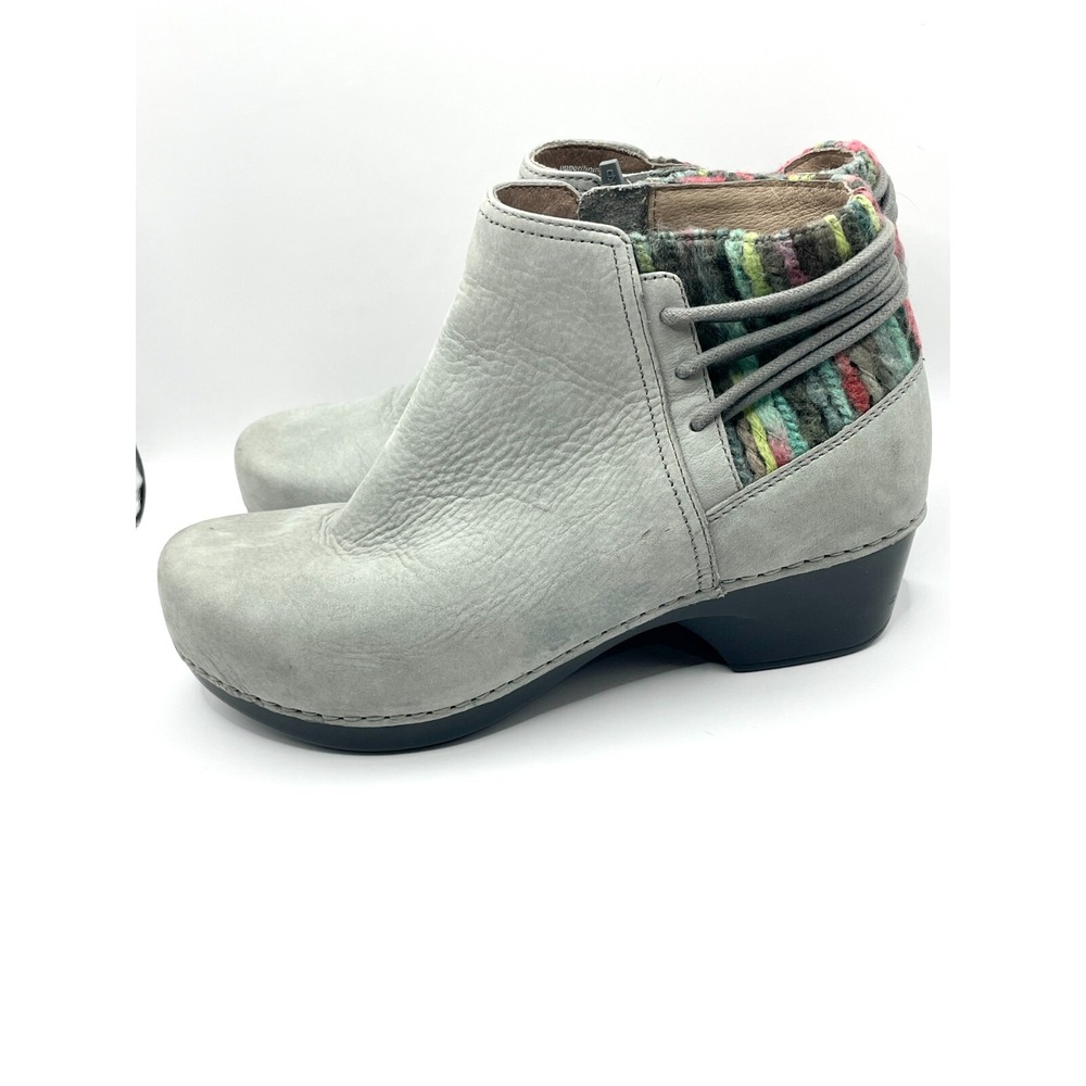 Dansko Women's Size EU 38 Gray Tami Boots EUC